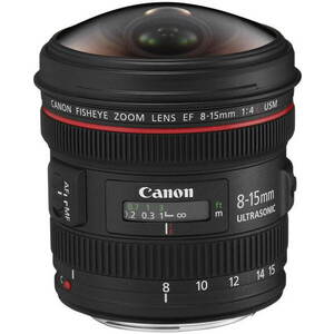 Canon EF 8-15 mm F4.0 L USM Fish-Eye kép