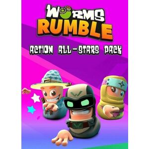 Worms Rumble - Action All-Stars Pack - PC DIGITAL kép