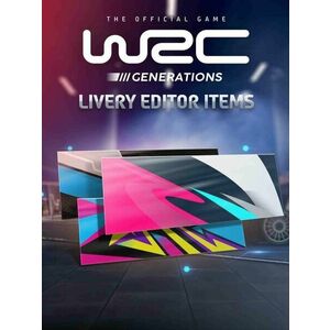 WRC Generations - Livery Editior Extra Items - PC DIGITAL kép