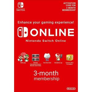 90 Days Online Membership (Individual) - Nintendo Switch Digital kép