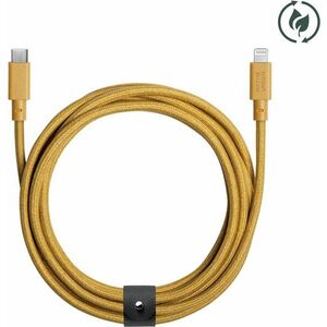 Native Union Belt Cable (USB-C – Lightning) 3m Kraft kép
