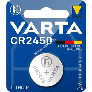 Varta CR2450 Lithium gombelem (6450) kép