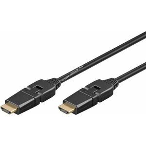 Nagy sebességű HDMI kábel (A típus) > HDMI dugó (A típus) 360 fokban forgatható fejjel 1.5m kép