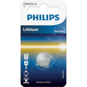 Philips Minicells CR1632/00B háztartási elem Egyszer használatos... kép