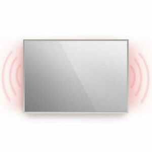 Klarstein La Palma 750 smart, infravörös hősugárzó 2 az 1-ben, 85 x 60 cm, 750 W, tükör elülső rész kép