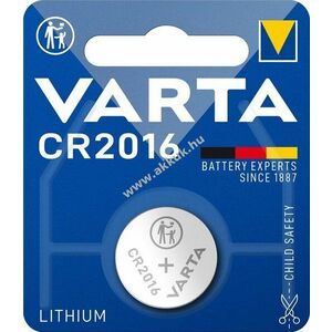 Varta lithium gombelem CR2016 1db/csom. kép