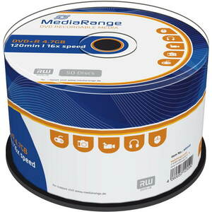 MediaRange DVD+R 50db hengeres csomagolásban kép