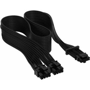 Corsair Premium Individually Sleeved 12+4pin PCIe Gen 5 12VHPWR 600W cable Type 4 Black kép