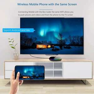 MEIQ-IT Smart TV adapter – Q PLus Ultra HD TV okosító – Android 9... kép