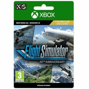 Microsoft Flight Simulator 40th Anniversary (Premium Deluxe Kiadás) - XBOX X|S digital kép