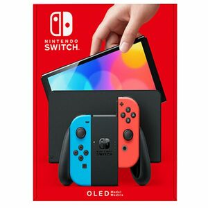 Nintendo Switch – OLED Model játékkonzol, neon szín kép