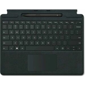 Microsoft Surface Pro X/Pro 8/Pro 9 Signature Keyboard + Pen Black ENG kép