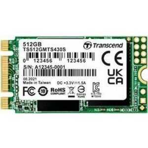 Transcend MTS 430S M.2 SSD 512 GB 2242 kép