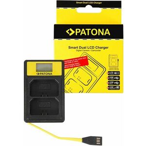 PATONA - Dual Sony NP-FZ100, LCD, USB-vel kép
