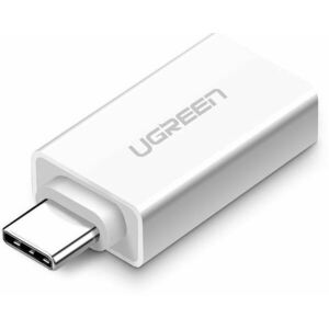 Ugreen USB-C 3.1 (M) to USB 3.0 (F) OTG Adapter White kép