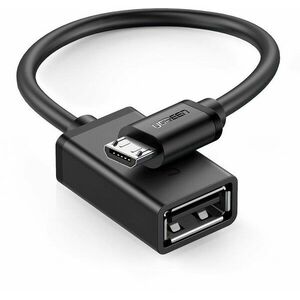 Ugreen micro USB -> USB 2.0 OTG Adapter 0.1 m Cable Black kép