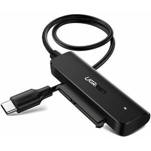 Ugreen USB-C 3.1 to SATA III Adapter Cable for 2.5" HDD / SSD Black 0, 5m kép