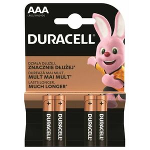 Duracell Basic alkáli AAA ceruzaelem 4 db kép