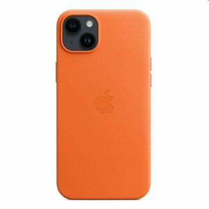 Apple iPhone 14 Plus Leather Case tok MagSafe-vel, Narancssárga kép