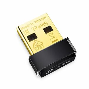 TP-Link TL-WN725N 150Mb Nano Wifi USB adapter, Fekete kép