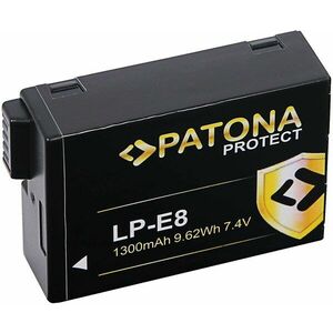 PATONA a Canon LP-E8/LP-E8+ 1300mAh Li-Ion Protect készülékhez kép