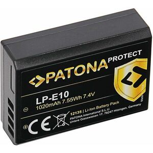 PATONA a Canon LP-E10-hez 1020 mAh Li-Ion Protect kép