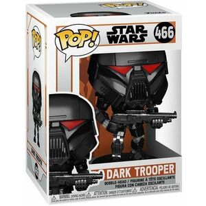 Funko Pop! Star Wars The Mandalorian - Black Trooper (Bobble-head) kép