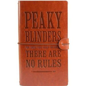 Peaky Blinders - There Are No Rules - utazási jegyzetfüzet kép