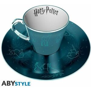 Harry Potter - Patronus - porcelán bögre csészealjjal kép