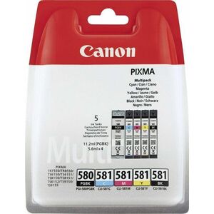Canon PGI-580PGBK/CLI-581BK/C/M/Y MultiPack kép