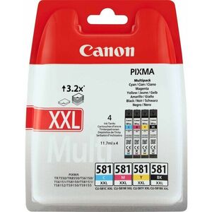 Canon CLI-581 C/M/Y/BK XXL Multipack kép
