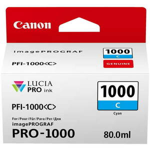 Canon PFI-1000C cián kép