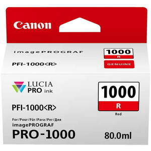 Canon PFI-1000R piros kép