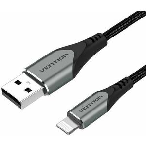 Vention Lightning MFi to USB 2.0 Braided Cable (C89) 1m Gray Aluminum Alloy Type kép