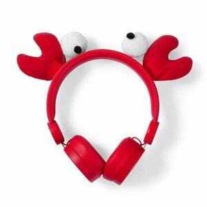 On-Ear vezetékes fejhallgató - piros kép