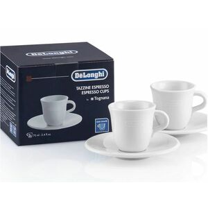 DeLonghi DLSC308 Kerámia eszpresszó csésze 2db-os, 70ml (5513283721) fehér kép