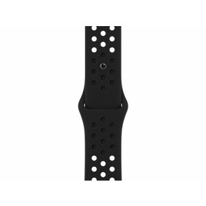 Apple Watch 41 mm Nike Sportszíj (MPGN3ZM/A) Fekete-fekete kép
