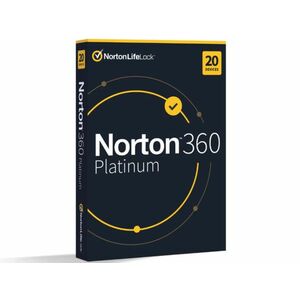 Norton 360 Platinum 100GB HU 1 Felhasználó 20 Eszköz 1 Év (Dobozos) kép
