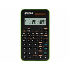 Sencor SEC 106 GN tudományos számológép fekete-zöld (45012539) kép