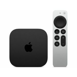Apple TV 4K Wi-Fi + Ethernet 128 GB - 2022 (MN893MP/A) kép