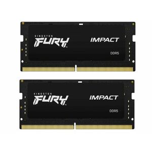 KINGSTON FURY Impact 64GB DDR5 4800MHz CL38 (Kit of 2) notebook memória (KF548S38IBK2-64) kép