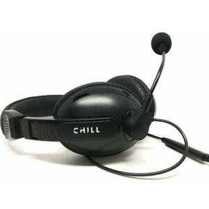 Chill Mikrofonos Sztereó Headset (CH001) Fekete kép