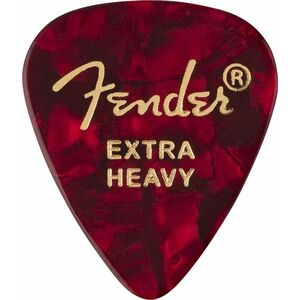 Fender 351 Shape Picks, Extra Heavy, Red Moto kép