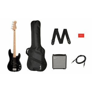 Fender Squier Affinity Series PJ Bass Pack BLK kép