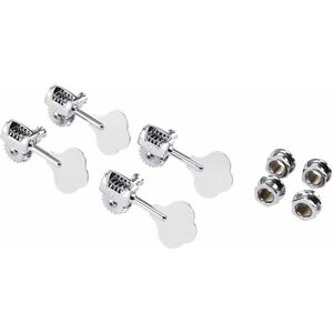 Fender Deluxe Bass Tuners with Fluted-Shafts (4) Chrome kép