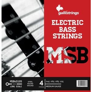 Galli MSB Steel Electric Bass Medium MSB45105 kép