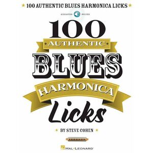 Steve Cohen 100 Authentic Blues Harmonica Licks Kotta kép