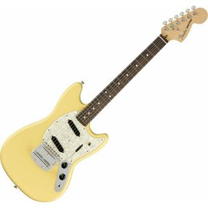 Fender American Performer Mustang RW Vintage White kép