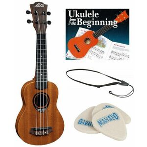 LAG TKU110S SET Szoprán ukulele Natural Satin kép