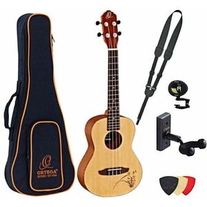 Ortega RU5-TE Deluxe SET Tenor ukulele Natural kép